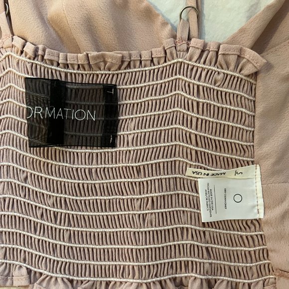 New Reformation Bustier Crop Top, Longline Bra Top, Size Small - Picture 7 of 12